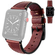 Veldig bra Apple Watch Series 7 45mm Ekte lær Reim