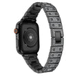Super søt Apple Watch Series 7 45mm Metall og Strass Reim