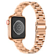 Utrolig moteriktig Apple Watch Series 7 45mm Metall Reim