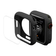 Myk Apple Watch Series 7 45mm Deksel med Skjermbeskyttelse i Silikon
