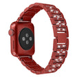 Super tøff Apple Watch Series 7 45mm Metall og Strass Reim