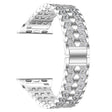 Fantastisk Apple Watch Series 7 45mm Metall og Strass Reim