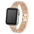 Avgjort søt Apple Watch Series 7 45mm Metall og Strass Reim