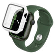 Super Stilig Apple Watch Series 7 45mm Deksel med Skjermbeskyttelse i Glass og Plast