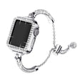 Utrolig søt Apple Watch Series 7 45mm Metall og Strass Reim