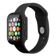 Apple Watch Series 7 45mm Silikon Reim med Deksel og Herdet glass