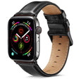 Veldig kult Apple Watch Series 7 45mm Ekte lær Reim