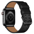 Avgjort sterk Apple Watch Series 7 45mm Ekte lær Reim