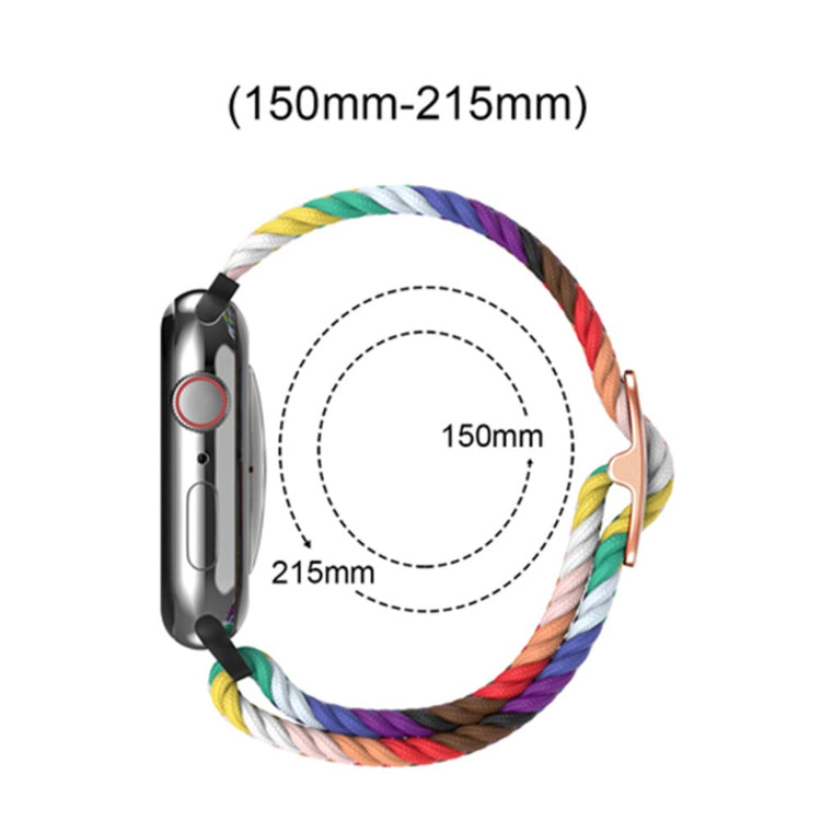 Mega godt Apple Watch Series 7 45mm Stof Urrem - Orange#serie_6