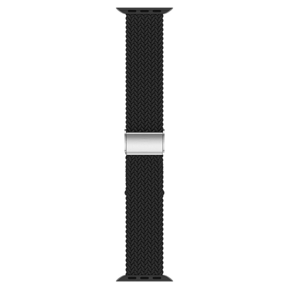 Holdbart Apple Watch Series 7 45mm Stof Urrem - Sort#serie_1