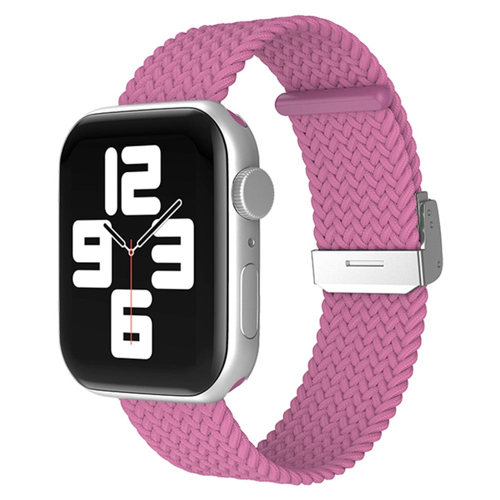 Holdbart Apple Watch Series 7 45mm Stof Urrem - Lilla#serie_24