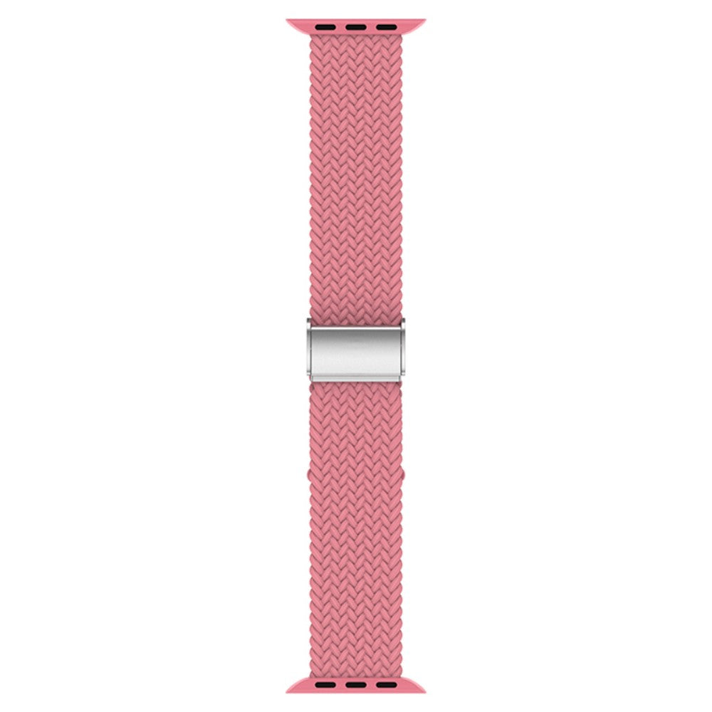 Holdbart Apple Watch Series 7 45mm Stof Urrem - Pink#serie_6