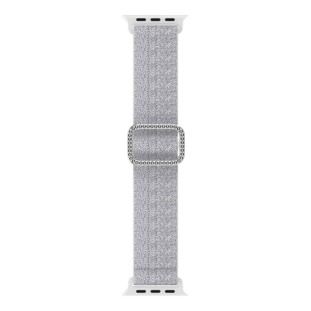 Mega fint Apple Watch Series 7 45mm Stof Urrem - Hvid#serie_5
