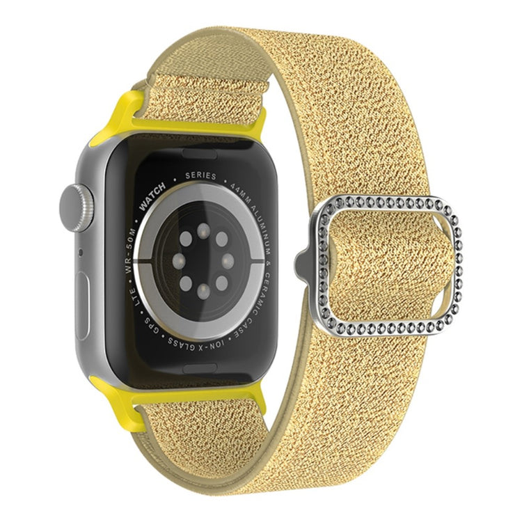 Meget godt Apple Watch Series 7 45mm Nylon Rem - Guld#serie_6