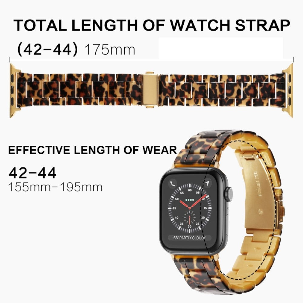 Mega komfortabel Apple Watch Series 7 45mm  Urrem - Flerfarvet#serie_11