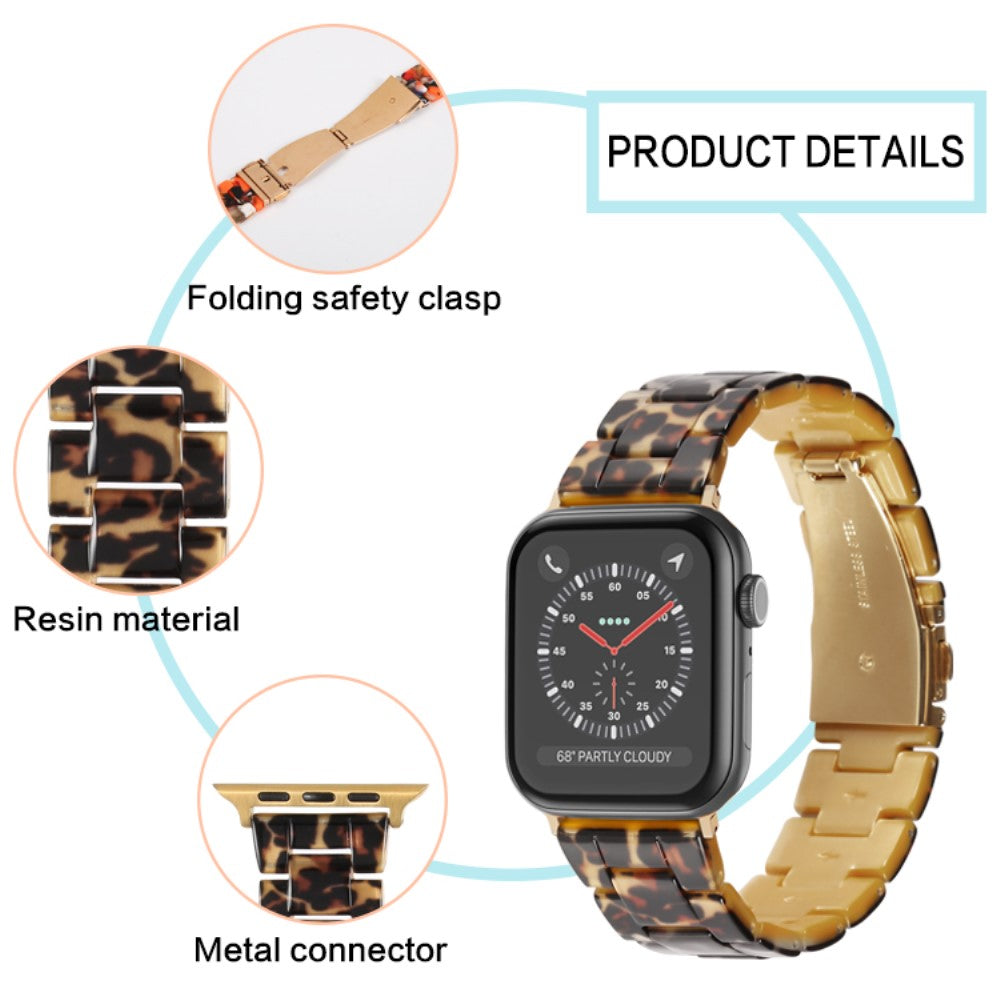 Mega komfortabel Apple Watch Series 7 45mm  Urrem - Flerfarvet#serie_14