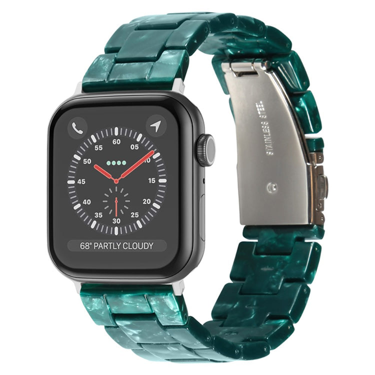 Mega komfortabel Apple Watch Series 7 45mm  Urrem - Grøn#serie_24