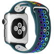 Mega moteriktig Apple Watch Series 7 45mm Silikon Reim