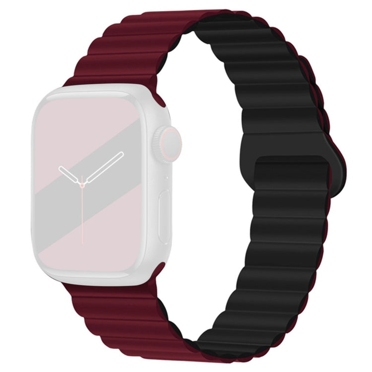 Fortrinligt Apple Watch Series 7 45mm Silikone Rem - Rød#serie_9