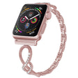 Veldig ryddig Universal Apple Metall og Strass Reim