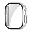 Fin Apple Watch Ultra Deksel med Skjermbeskyttelse i Plast og Herdet glass