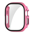 Fin Apple Watch Ultra Deksel med Skjermbeskyttelse i Plast og Herdet glass