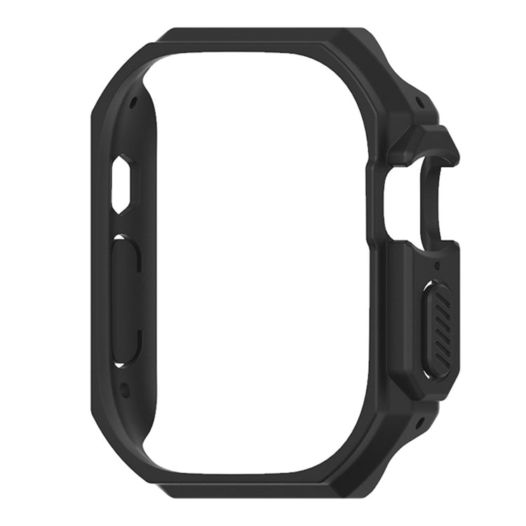 Rigtigt Fint Apple Watch Ultra Plastik Cover - Sort#serie_1