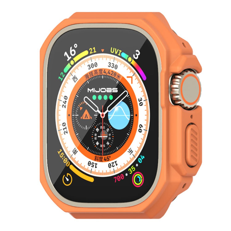 Rigtigt Fint Apple Watch Ultra Plastik Cover - Orange#serie_2