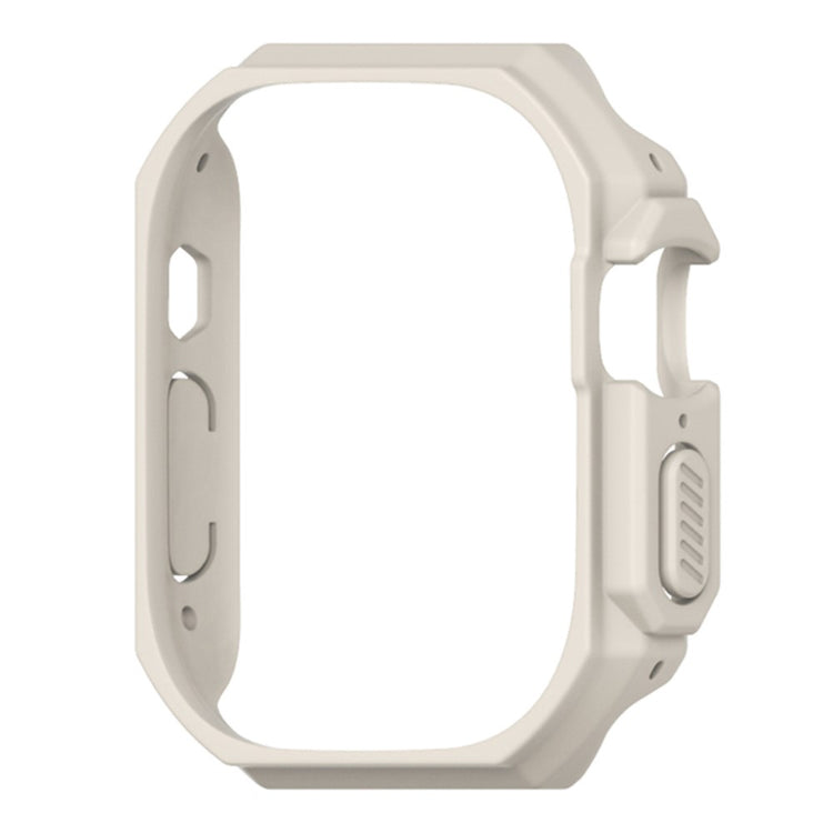 Rigtigt Fint Apple Watch Ultra Plastik Cover - Sølv#serie_5