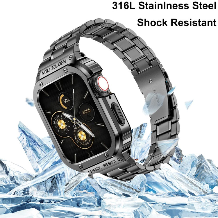 Supercool Metal Universal Rem passer til Apple Smartwatch - Sølv#serie_1