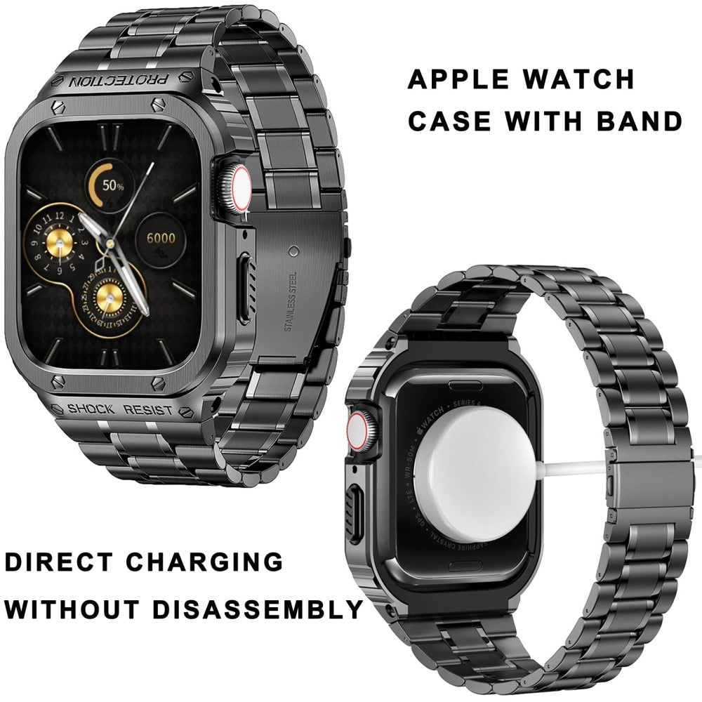 Supercool Metal Universal Rem passer til Apple Smartwatch - Sølv#serie_1