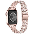 Mega pålitelig Universal Apple Metall og Strass Reim