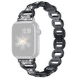 Super kul Universal Apple Metall og Strass Reim