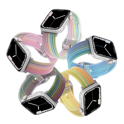 Super sejt Universal Apple Silikone Rem - Pink#serie_10
