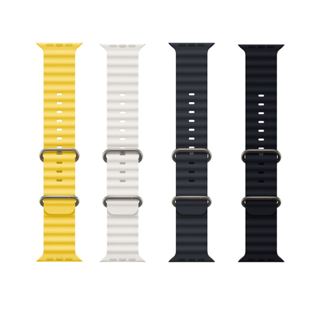 Super sejt Universal Apple Silikone Rem - Grøn#serie_10