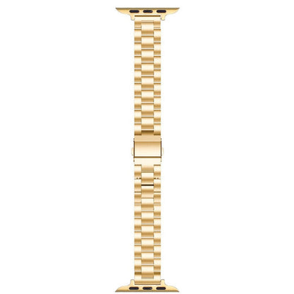 Klassisk Universal Apple Metal Rem - Guld#serie_2