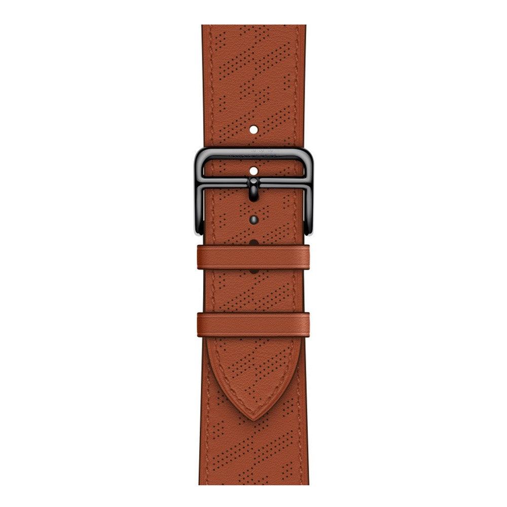 Meget elegant Universal Apple Ægte læder Rem - Rød#serie_3
