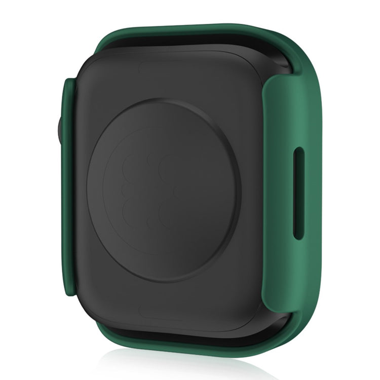 Mega Flot Apple Watch Series 8 (41mm) / Apple Watch Series 7 41mm Cover med Skærmbeskytter i Plastik og Hærdet Glas - Grøn#serie_6