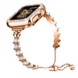 Stilig Universal Apple Metall og Strass Reim