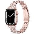 Stilig Universal Apple Metall og Strass Reim