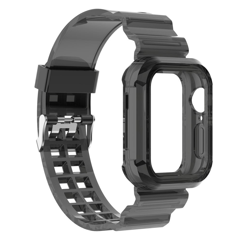Pænt Universal Apple Silikone Rem - Sort#serie_1