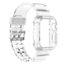 Pænt Universal Apple Silikone Rem - Gennemsigtig#serie_2