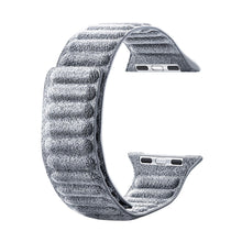 Rigtigt Elegant Kunstlæder Universal Rem passer til Apple Smartwatch - Sølv#serie_1