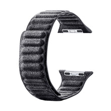 Rigtigt Elegant Kunstlæder Universal Rem passer til Apple Smartwatch - Sølv#serie_2