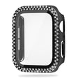 Super Stilig Universal Apple Deksel med Skjermbeskyttelse i Plast, Strass og Herdet glass