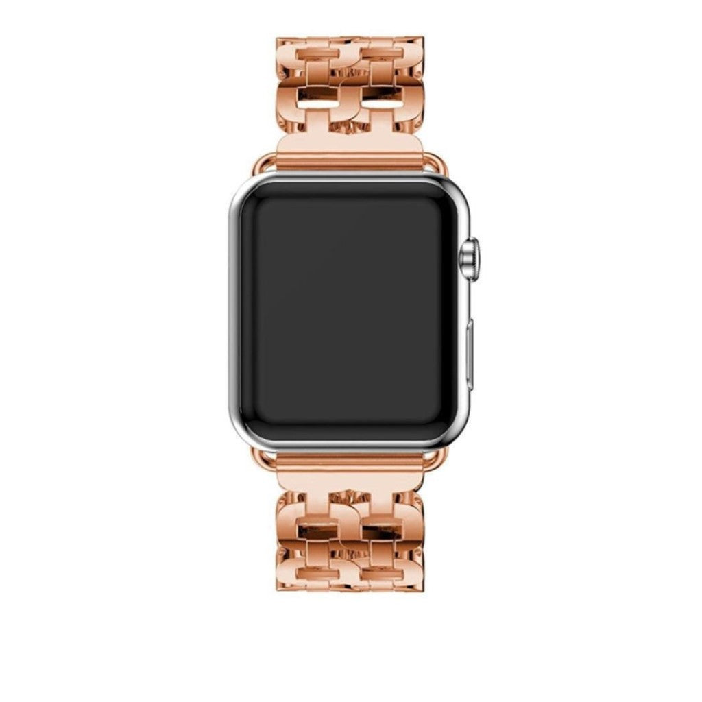 Vildt elegant Apple Watch Series 1-3 42mm Metal Rem - Pink#serie_3