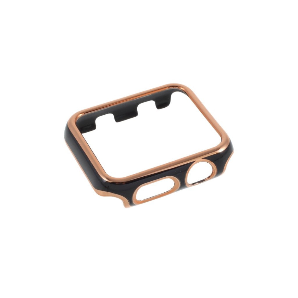 Apple Watch Series 1-3 38mm Stilfuld Plastik Bumper  - Guld#serie_3