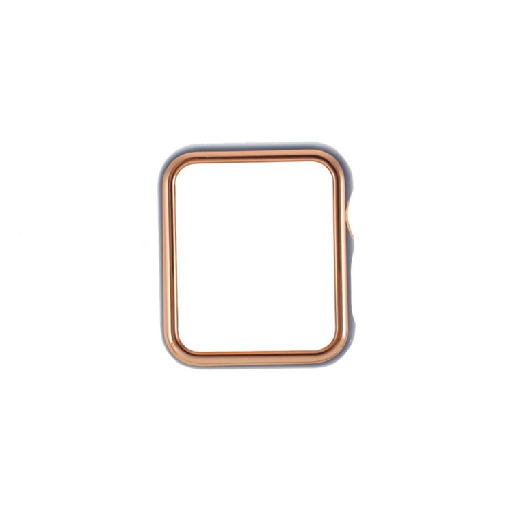 Apple Watch Series 1-3 38mm Stilfuld Plastik Bumper  - Guld#serie_4