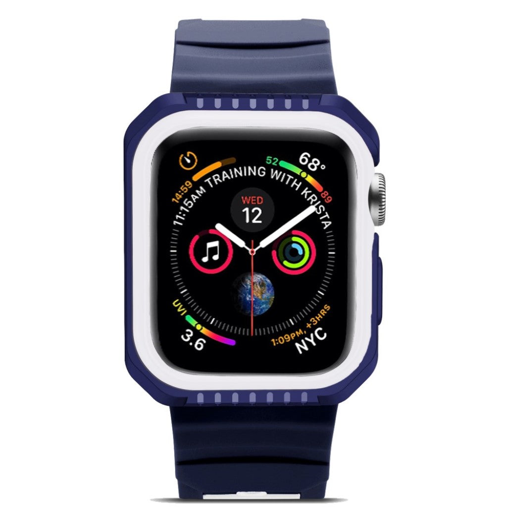Apple Watch Series 4 40mm Fleksibel Silikone Bumper  - Flerfarvet#serie_2