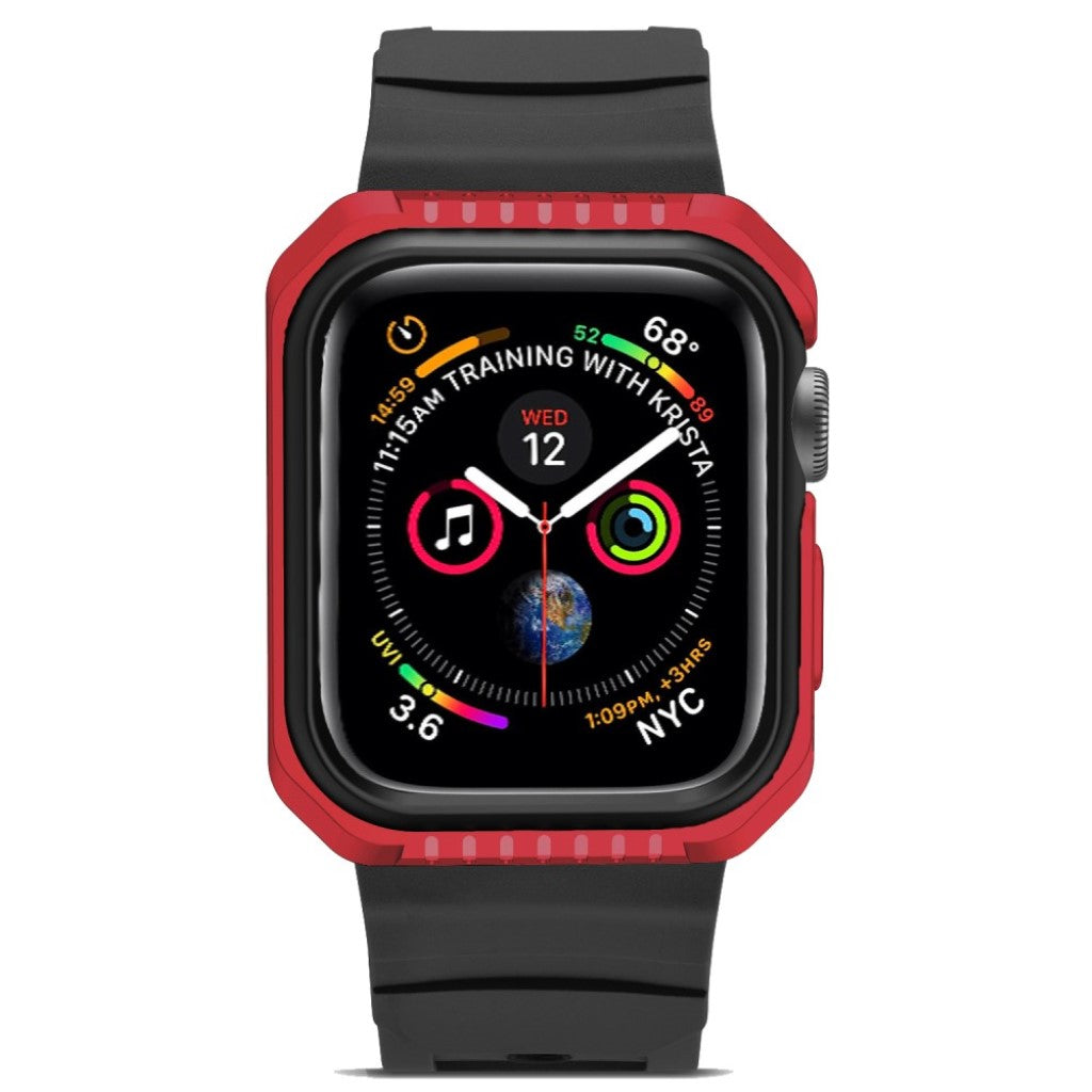 Apple Watch Series 4 40mm Fleksibel Silikone Bumper  - Flerfarvet#serie_3